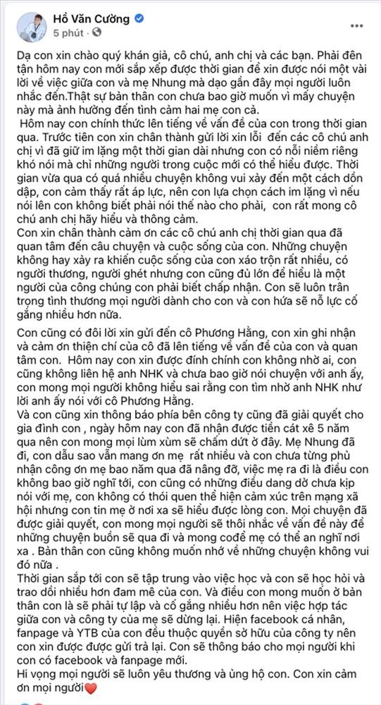 Lo list 310 show dien cua Ho Van Cuong, cat-se sieu 